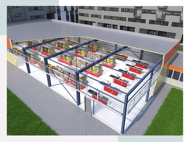 Строительство магазинов в Сочи от 620 руб. за м²