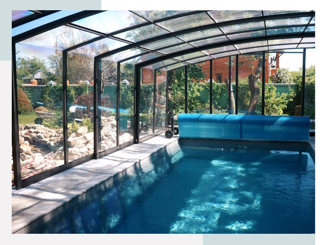 Строительство крытых бассейнов от СтальСтрой-Счи - цена от 620 руб.