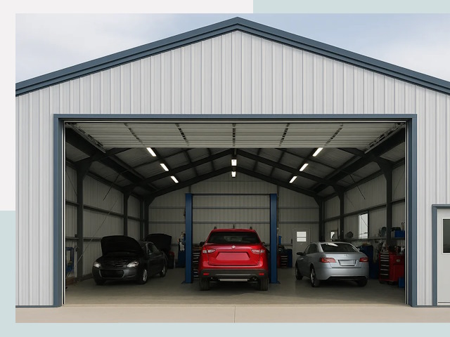 Ангары из сэндвич панелей от 620 руб. в Сочи