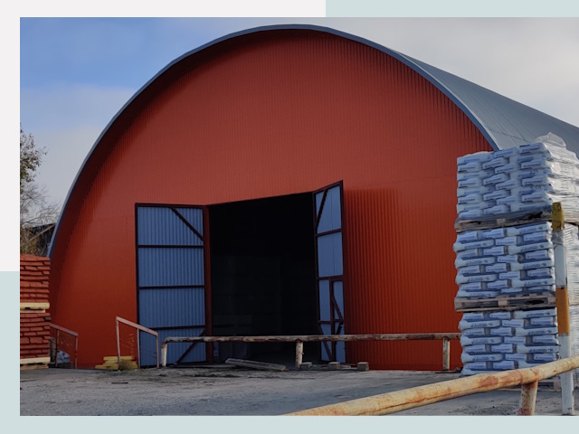 Полукруглые ангары по цене от 620 руб. в Сочи