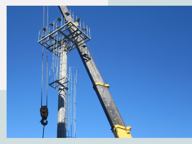 Монтаж осветительных мачт в Сочи от 620 руб.