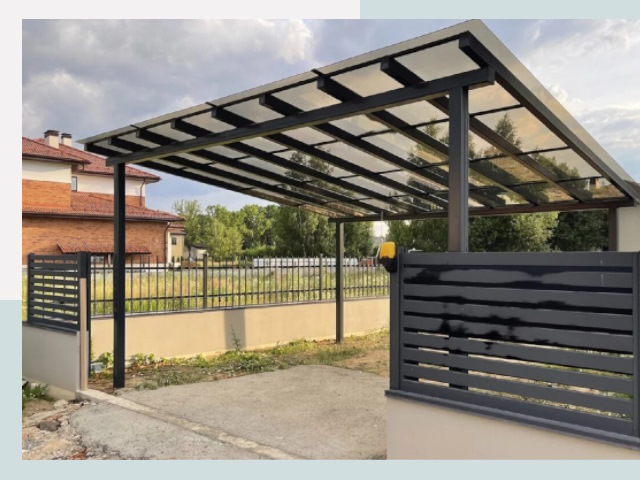 Металлические навесы в Сочи от 620 руб. за м²