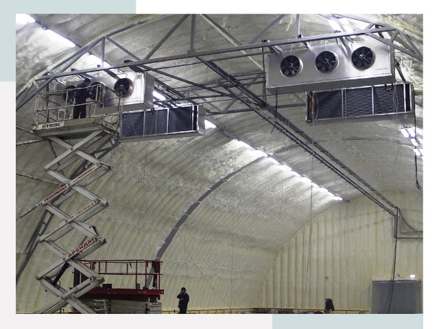 Оснащение ангаров в Сочи