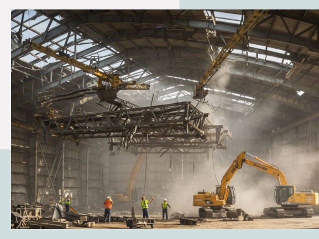 Демонтаж ангаров в Сочи от 620 руб. за м²