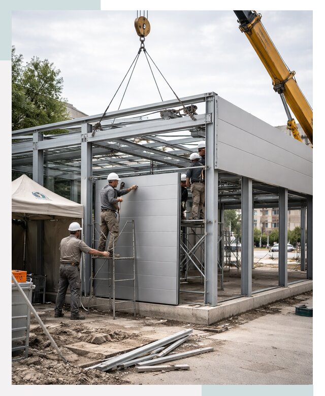 СтальСтрой-Счи: торговый павильон под ключ в Сочи от 36176 р.